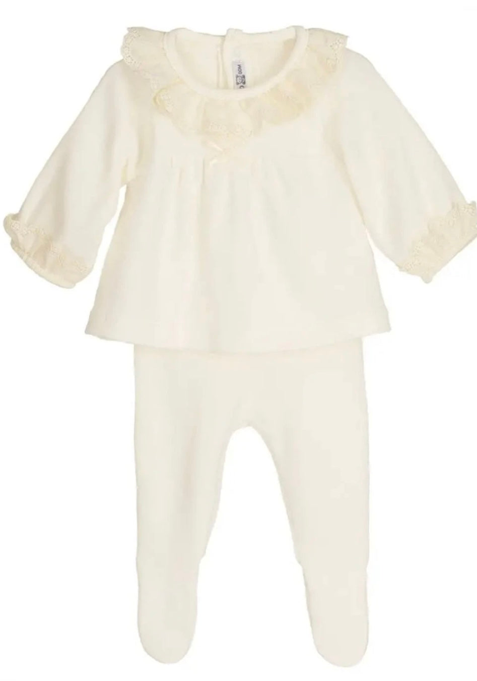 Calamaro AW25 Ivory 2 piece baby set