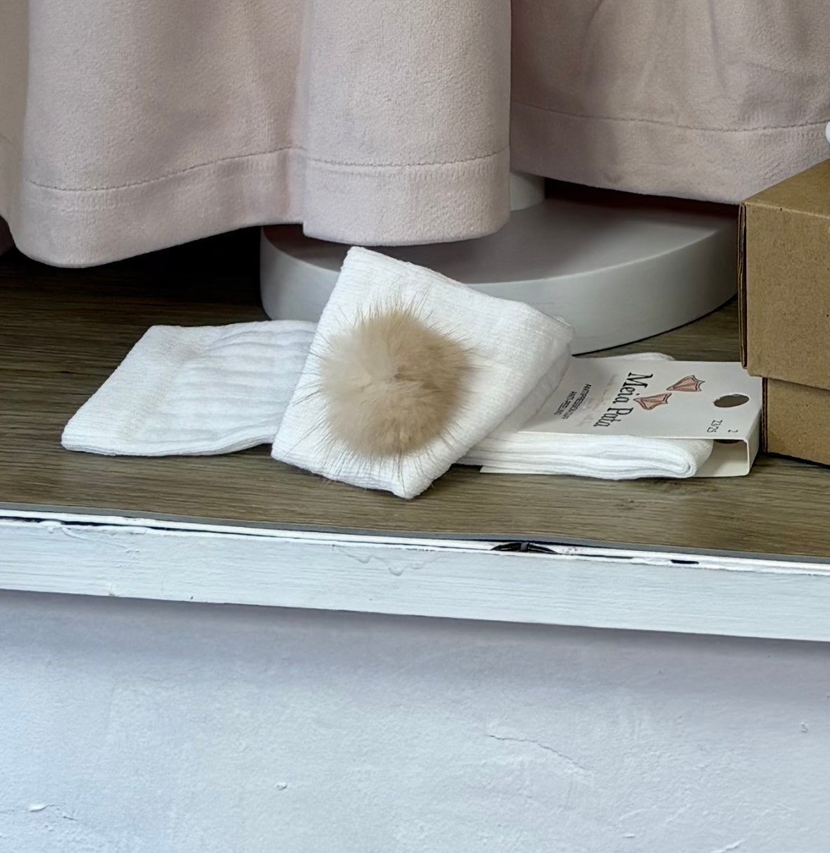 Meia Pata fur Pom knee socks