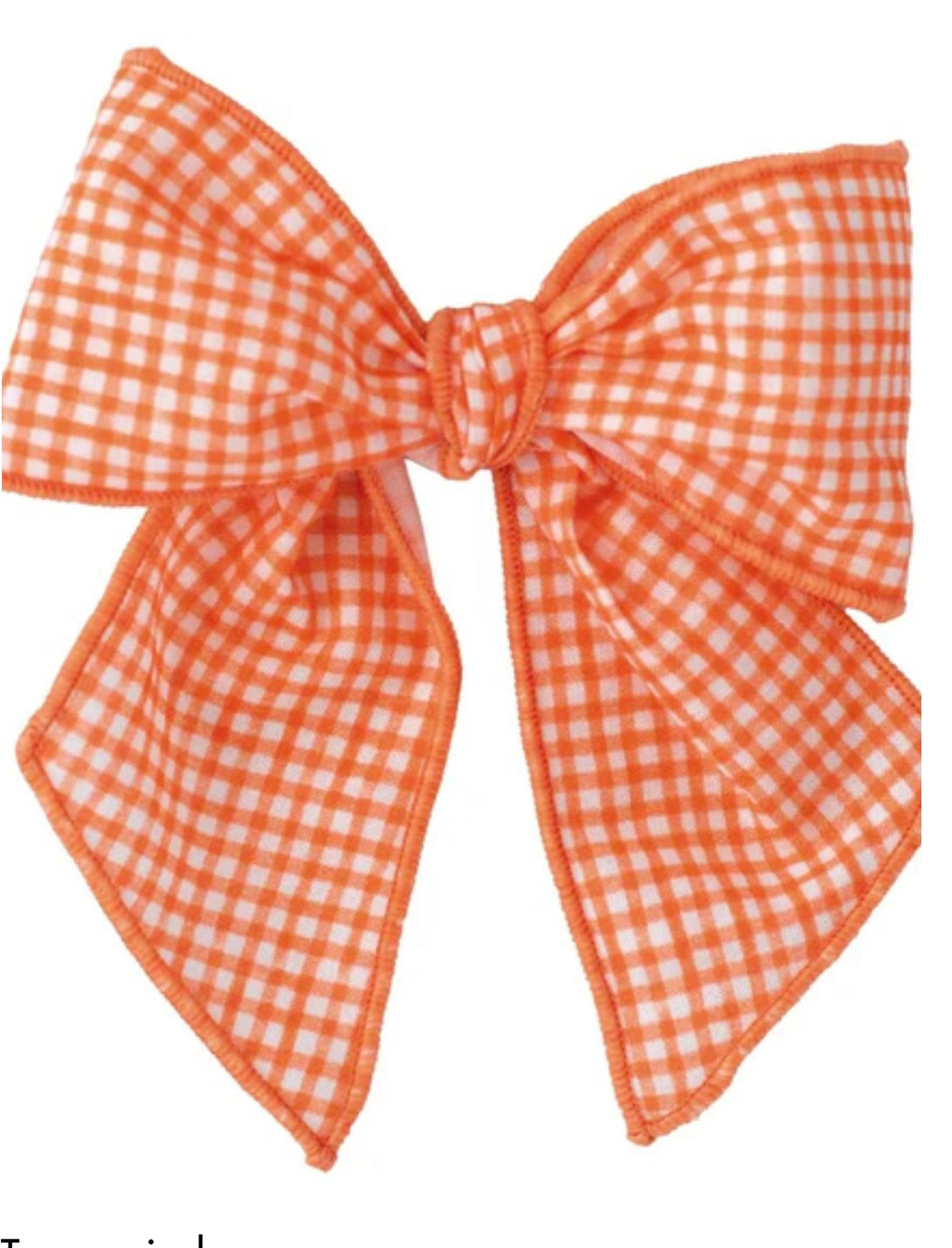 Calamaro ss25 “Tasmania” hair bow