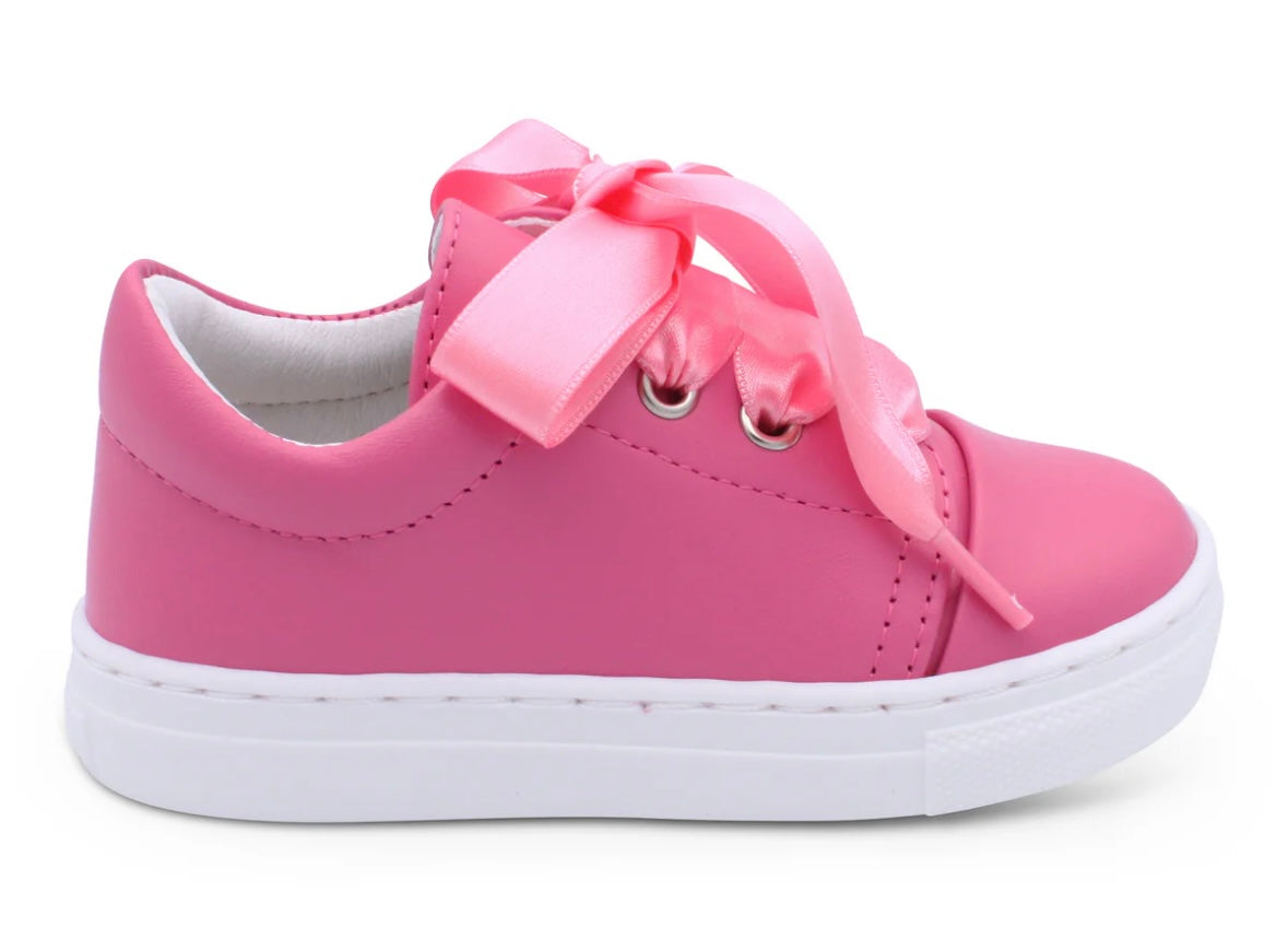 Borboleta trainers in fuchsia leather