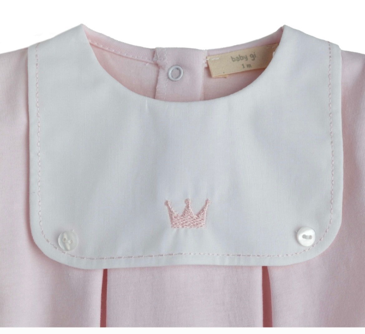 Baby Gi SS25 little royals romper