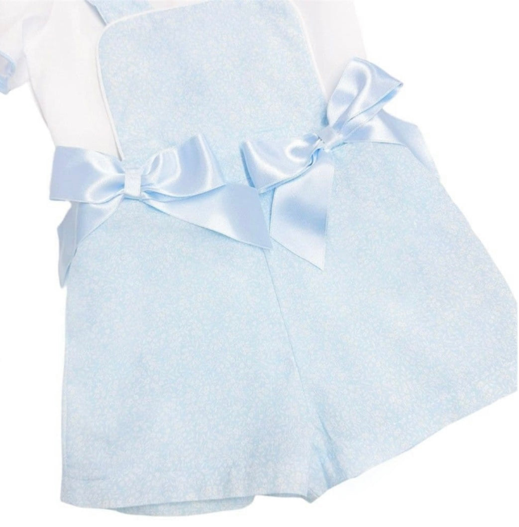Wee me girls dungarees set