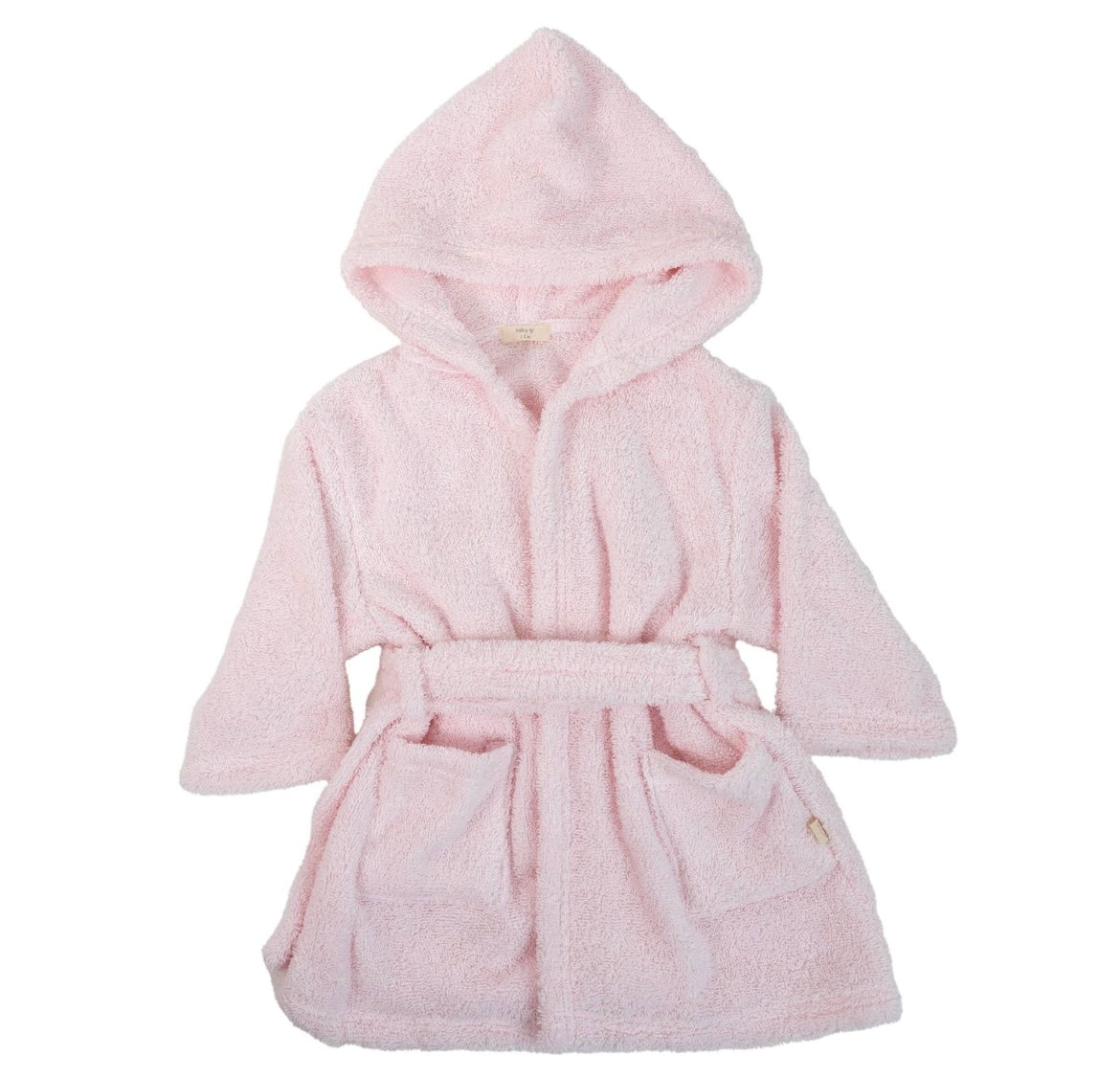 Baby Gi Angel Wings hooded bathrobe in pink