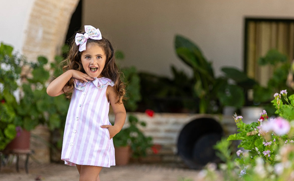 Babine SS25 pink stripes