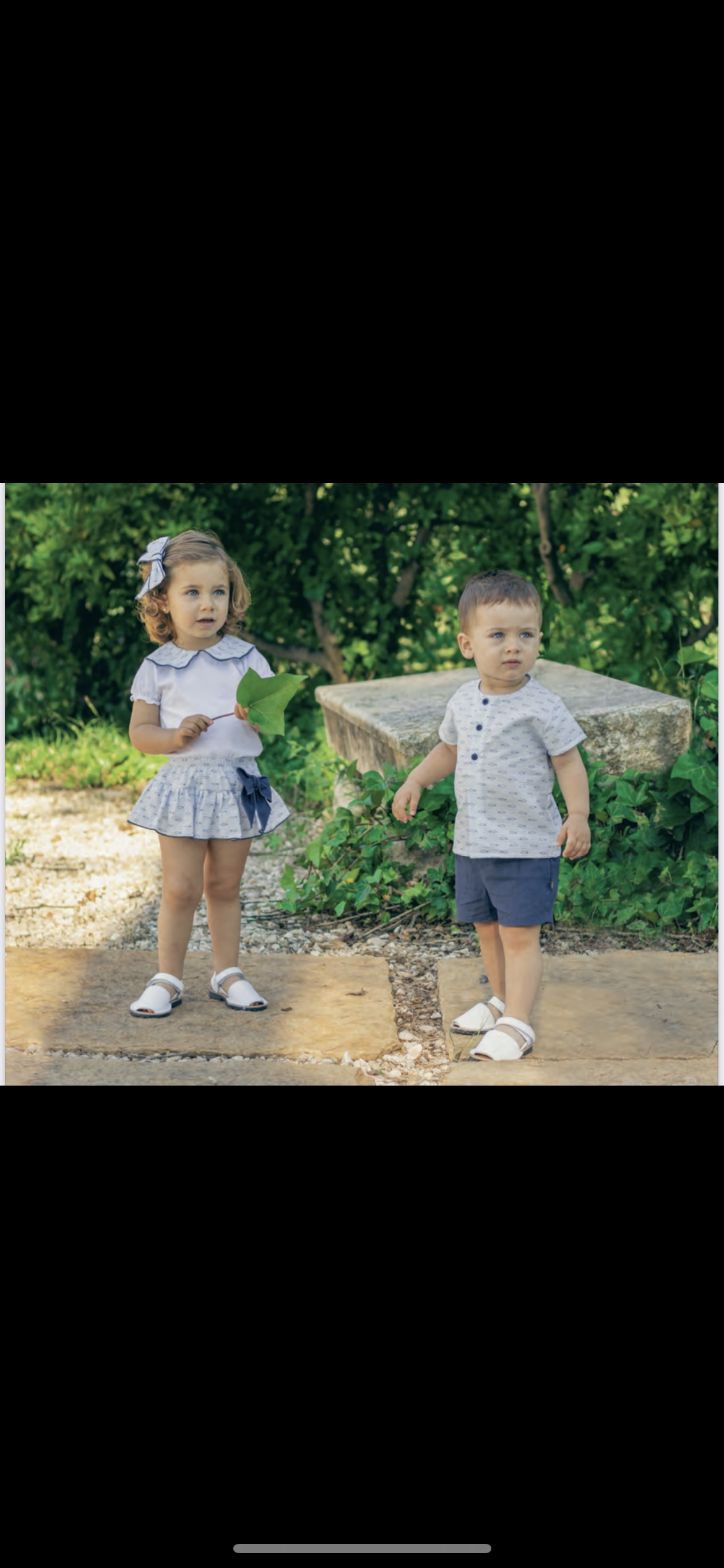 Boys calamaro short set