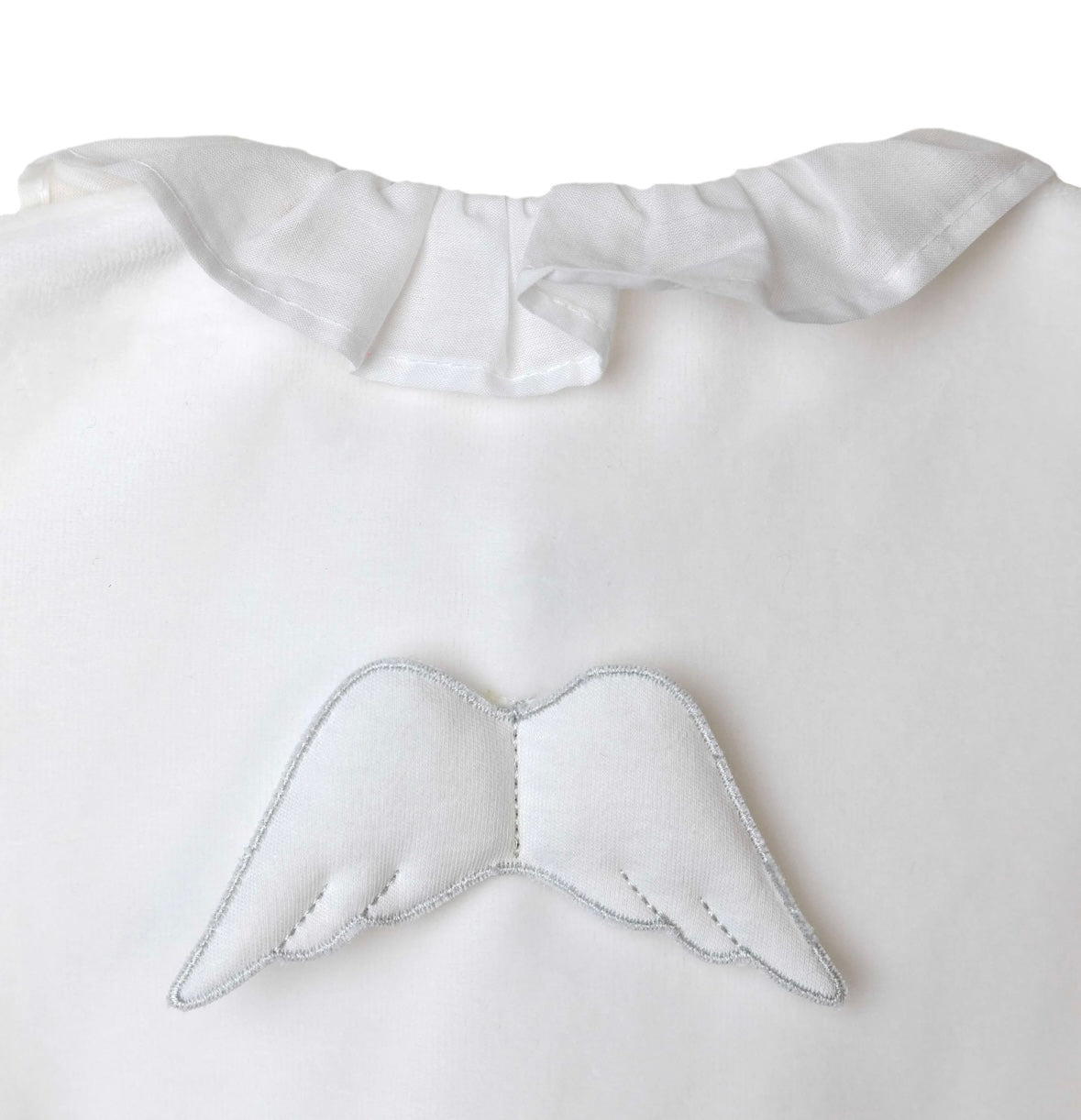 Baby Gi wings cotton frilly Babygrow