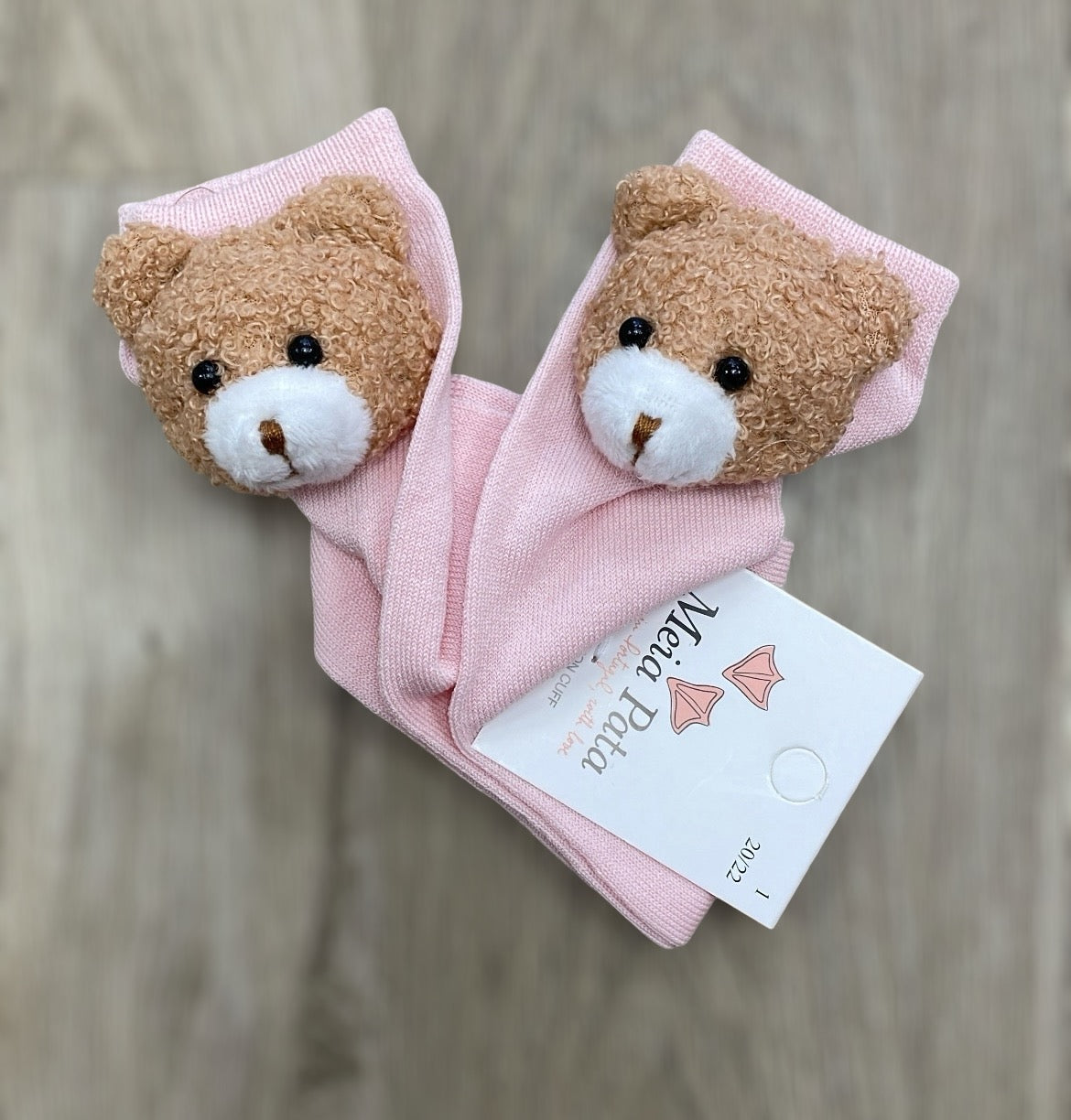 Meia Pata Teddy knee socks in pink