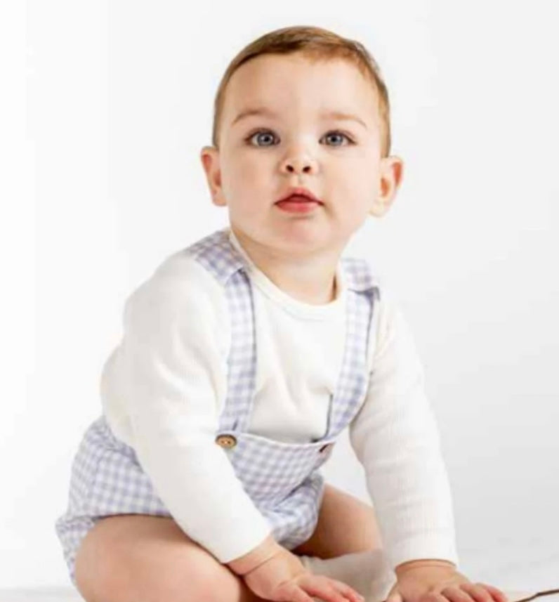 Calamaro AW25 boys gingham set