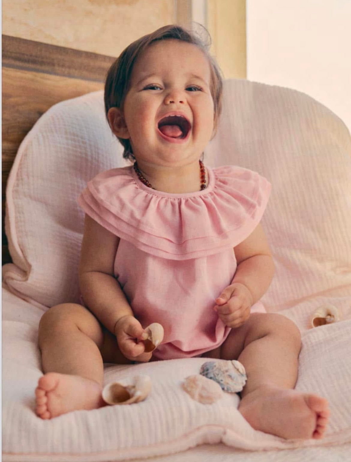 Baby Gi linen romper