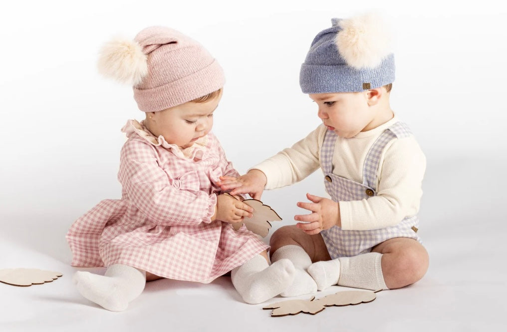 Calamaro AW25 boys gingham set