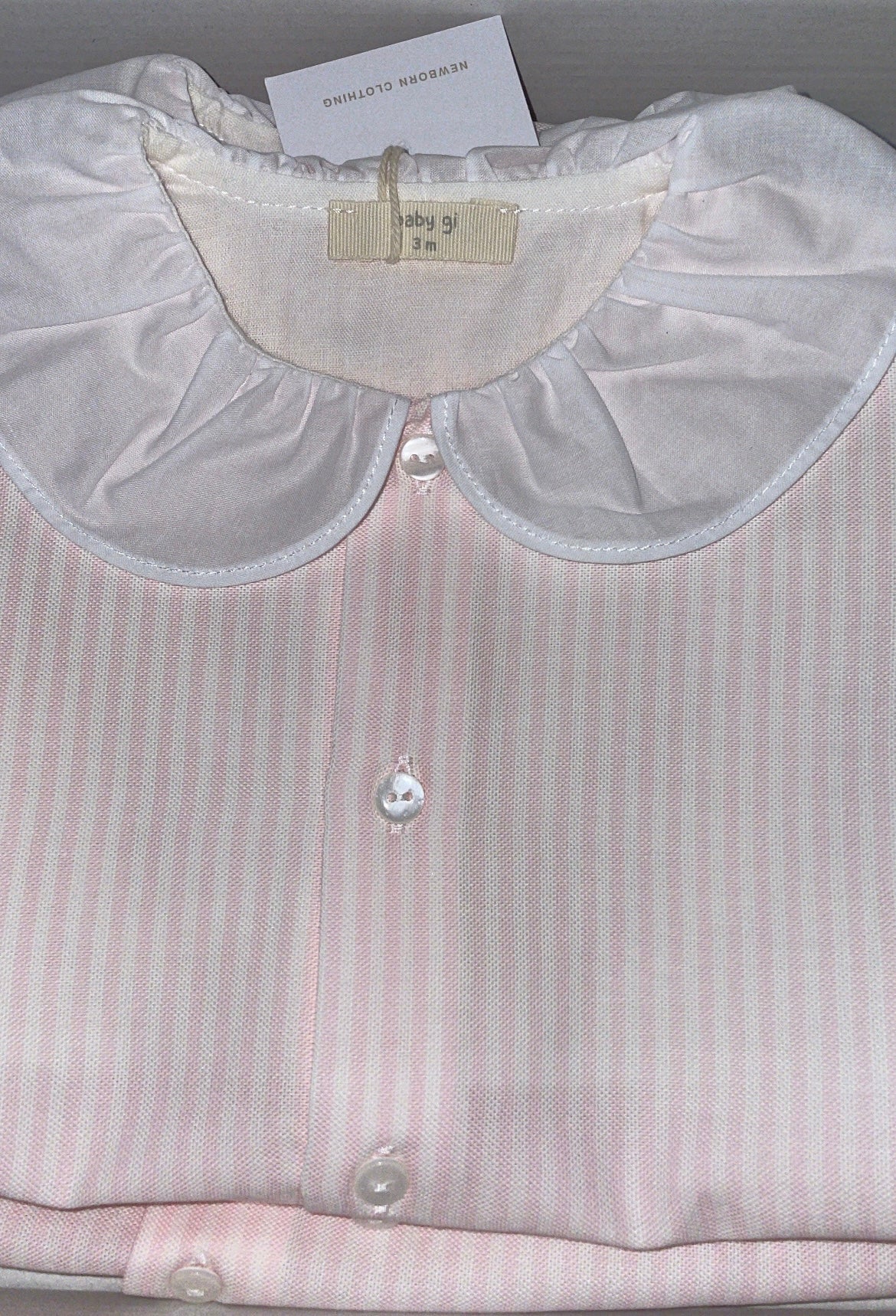 Baby Gi SS25 girls summertime romper