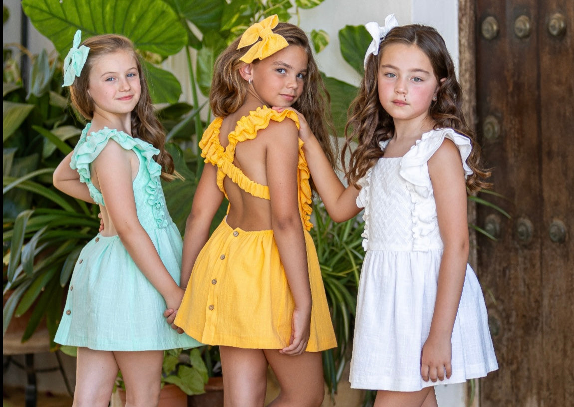 Babine SS25 dress in mint