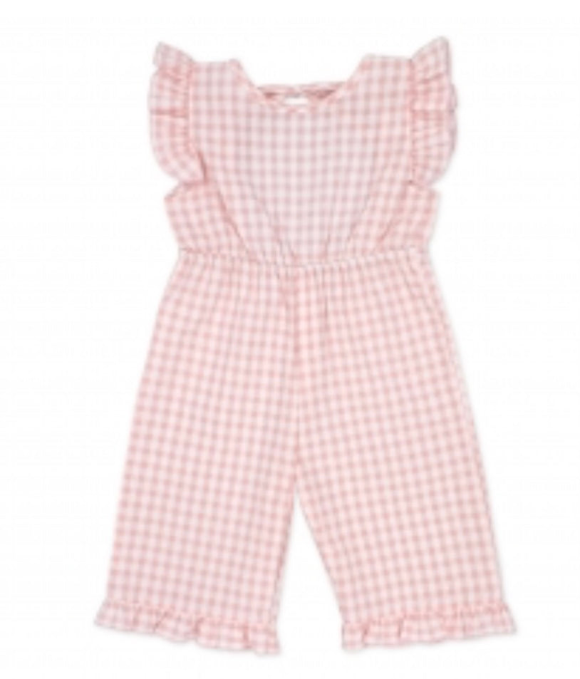 Rapife SS25 dungarees in pink (matching siblings also available)