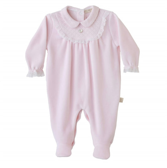 Baby Gi velour Babygrow