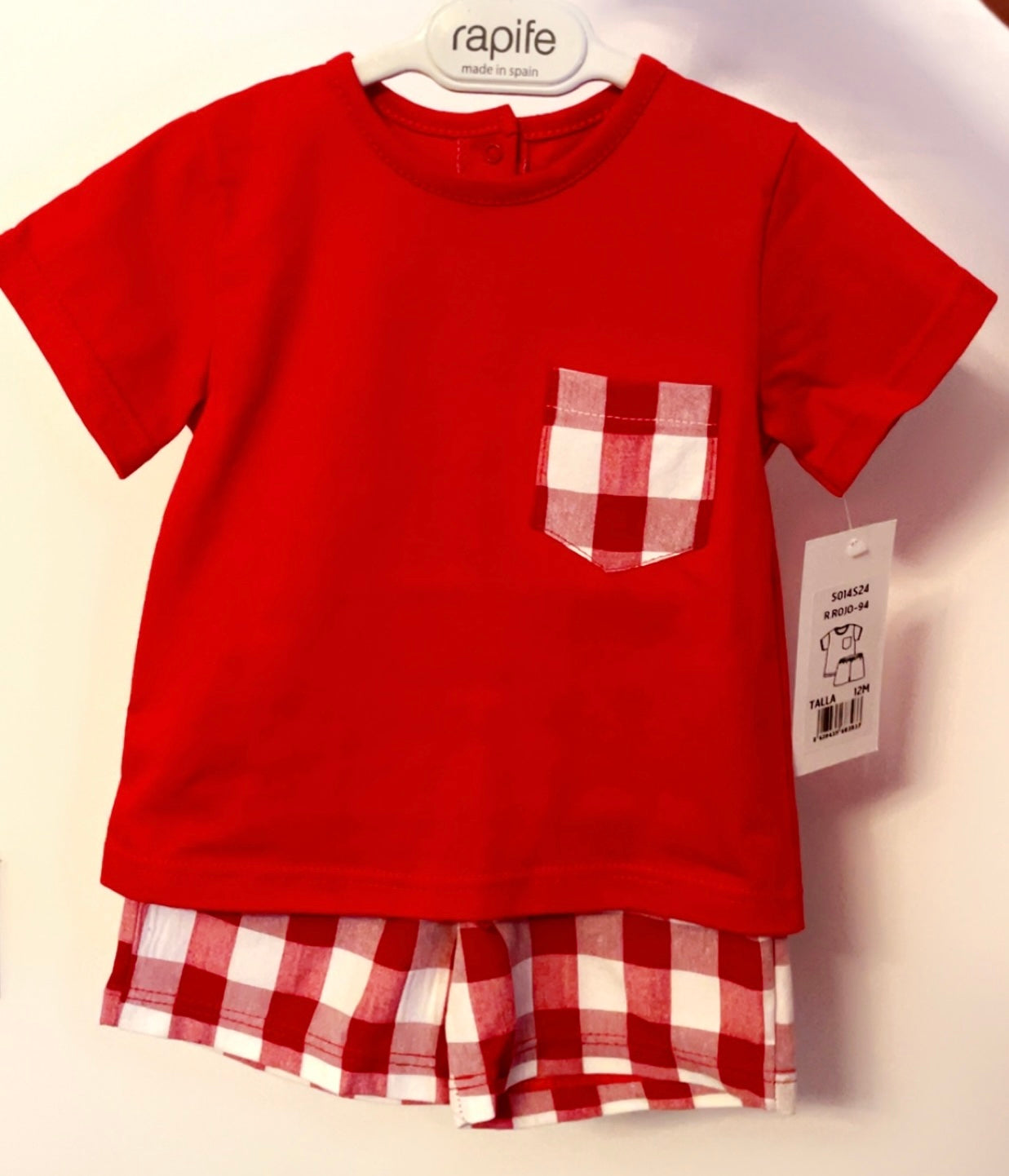 Boys rapife short set