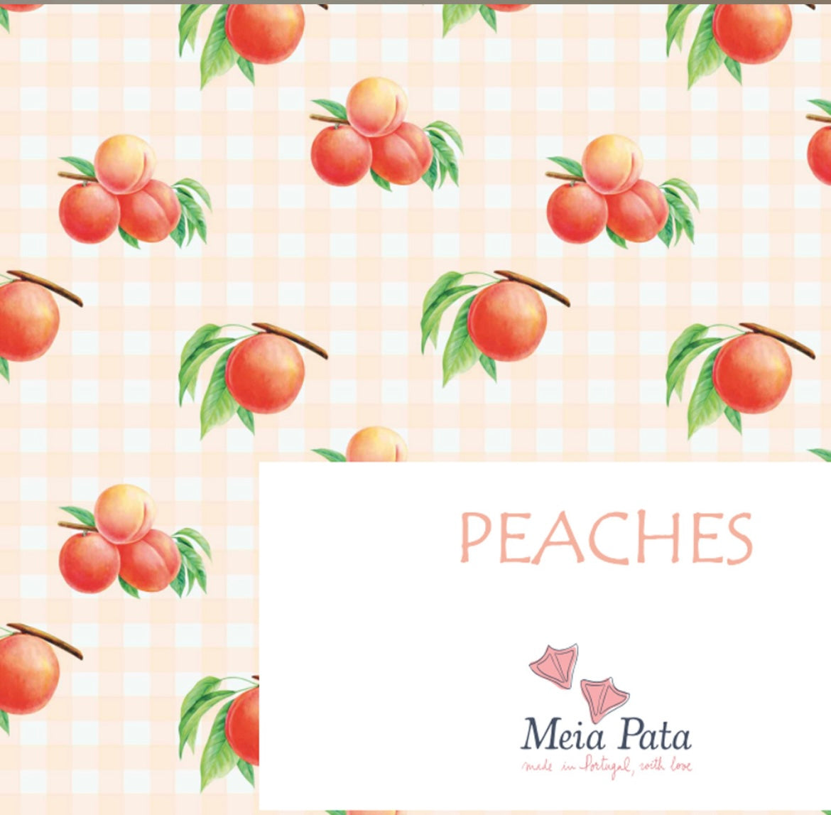 MEIA PATA SS25 PEACHES GIRLS SHORT SET