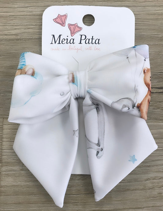 Meia Pata teddybear hair bow