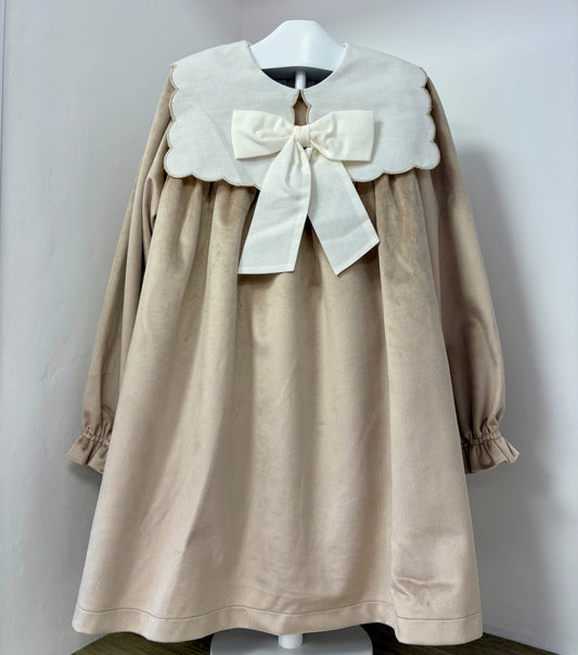 Fofettes Be Chic dress in champagne & ivory