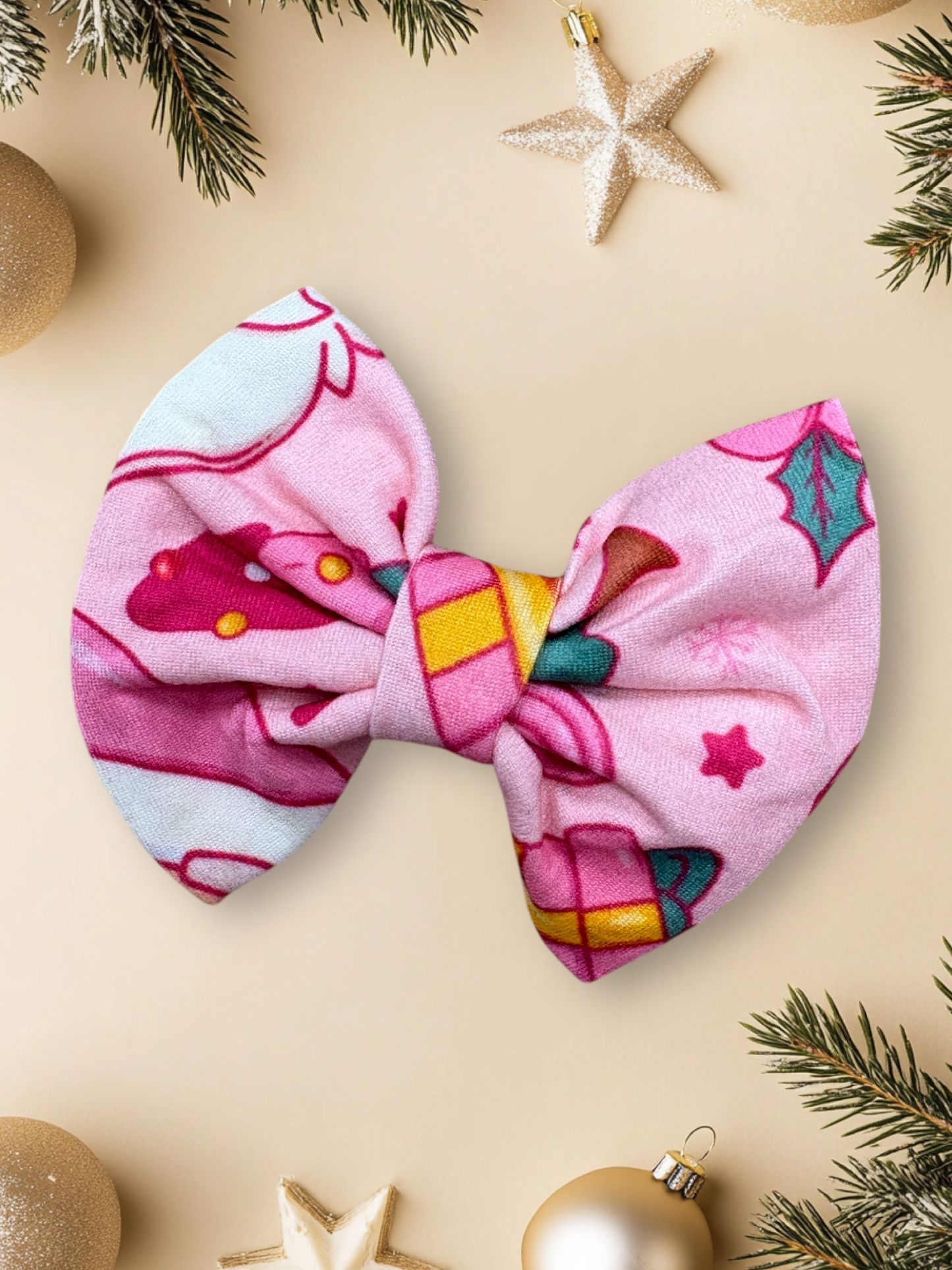 Christmas hair bow