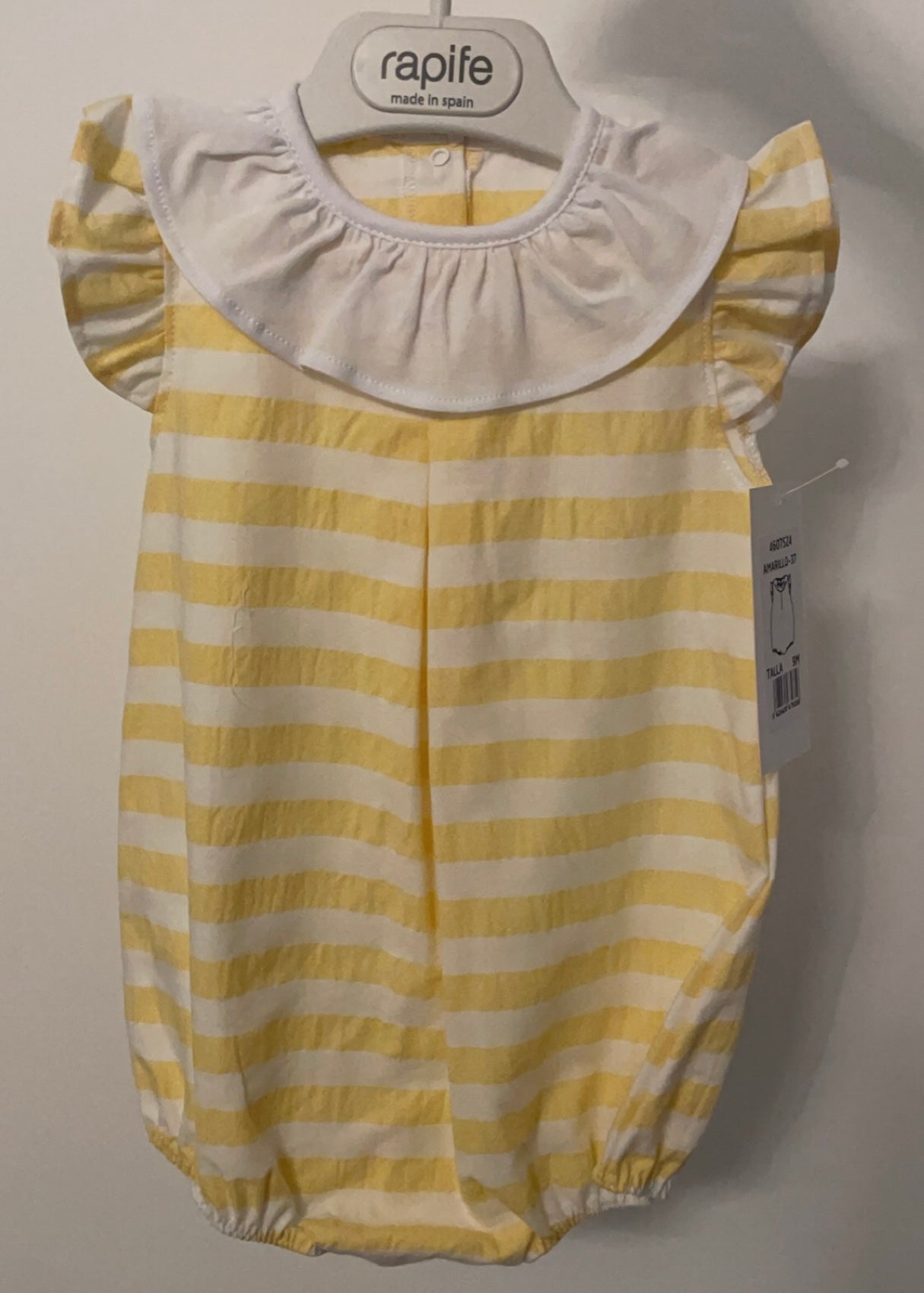 Baby girl rapife romper