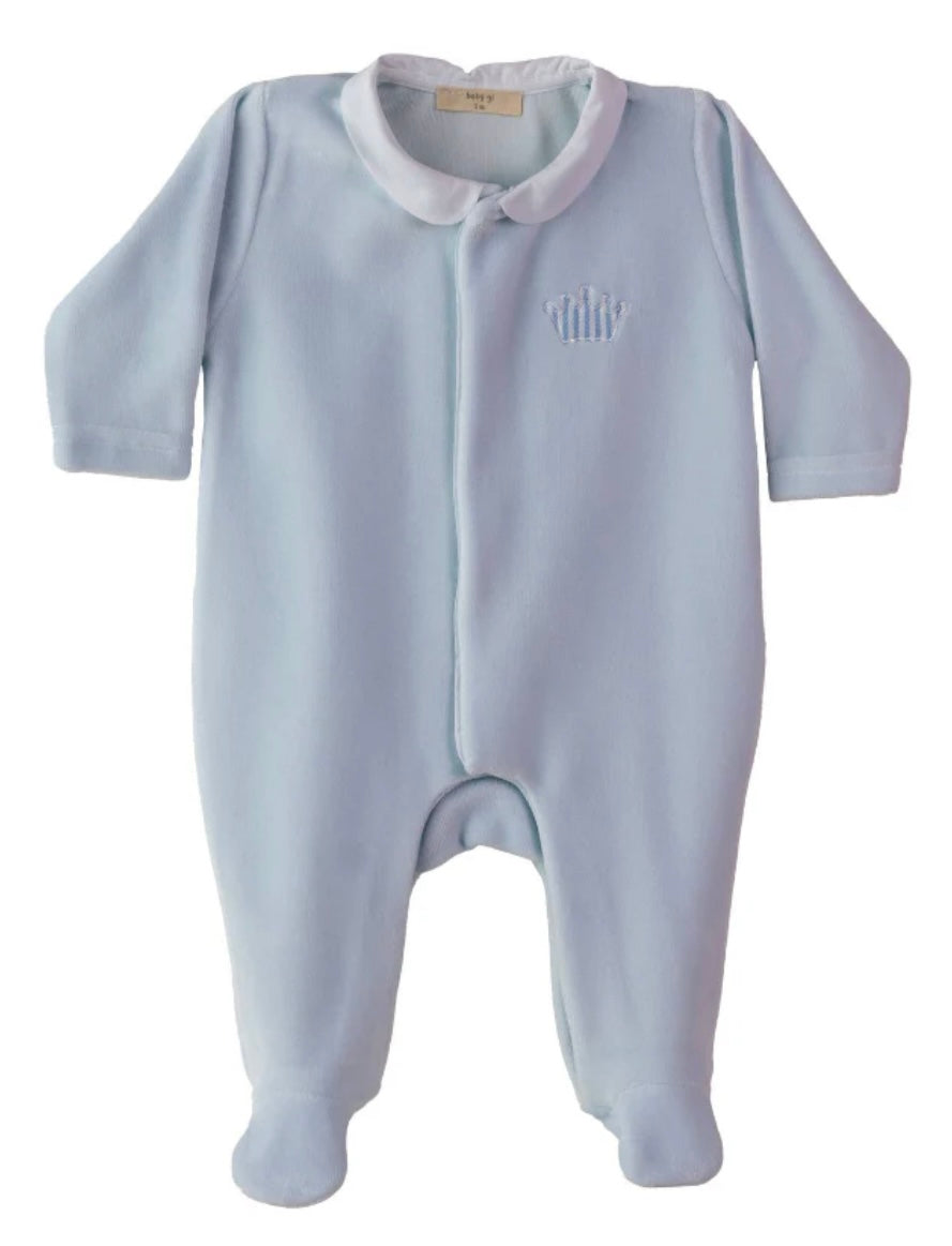 BabyGi crown velour all in one