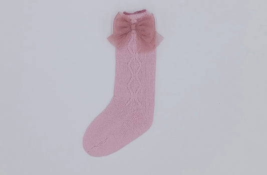 Rahigo dusky pink/pink socks