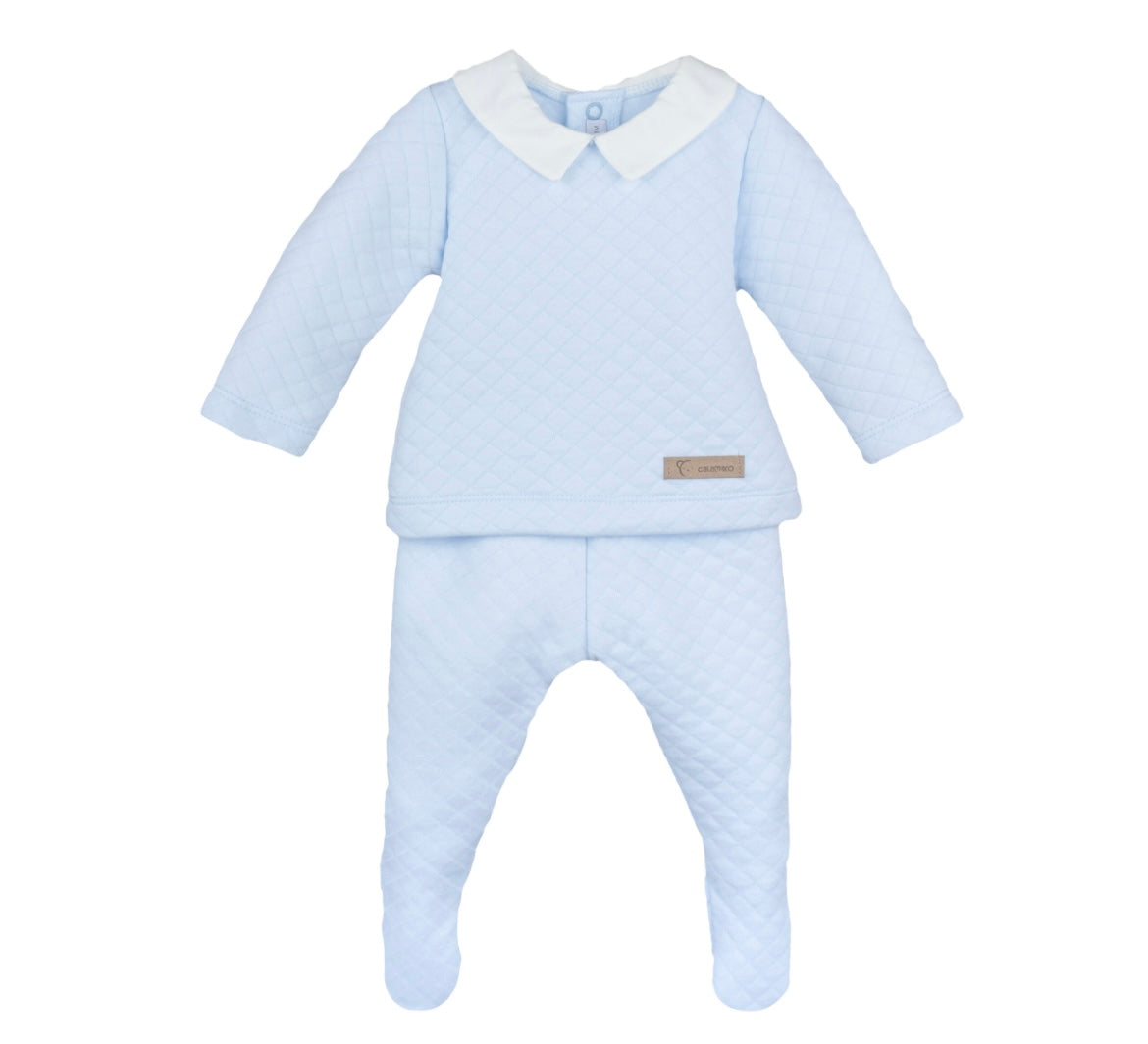 Baby 2 piece set (baby blue)