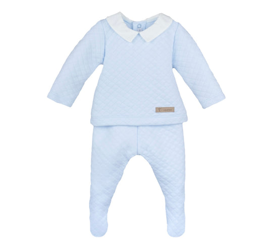 Baby 2 piece set (baby blue)