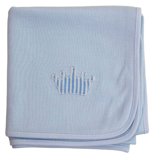 BabyGi crown interlock blanket