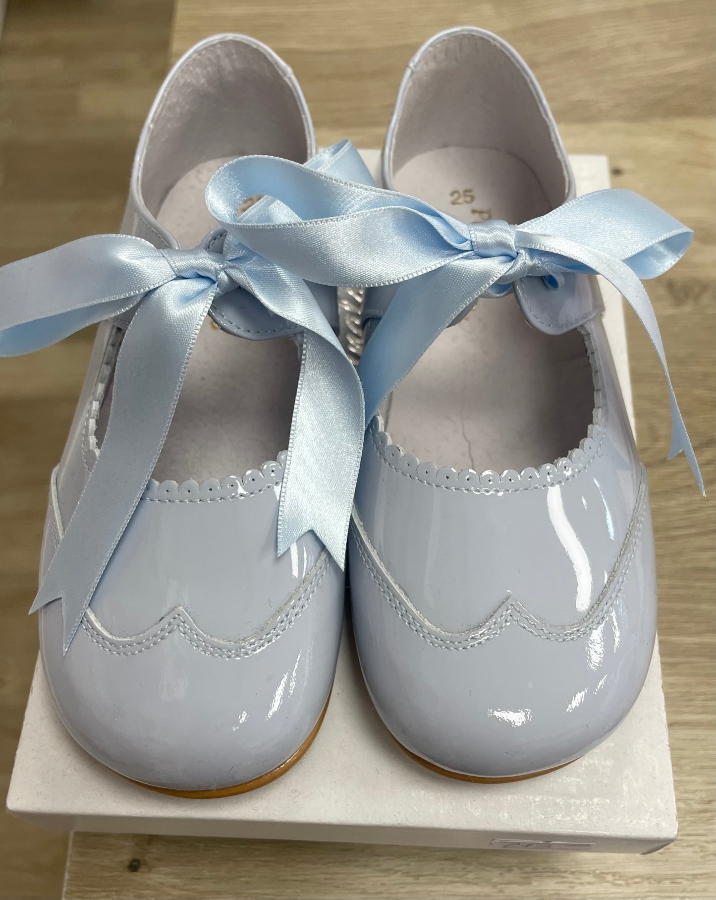 Pretty originals patent blue shoes