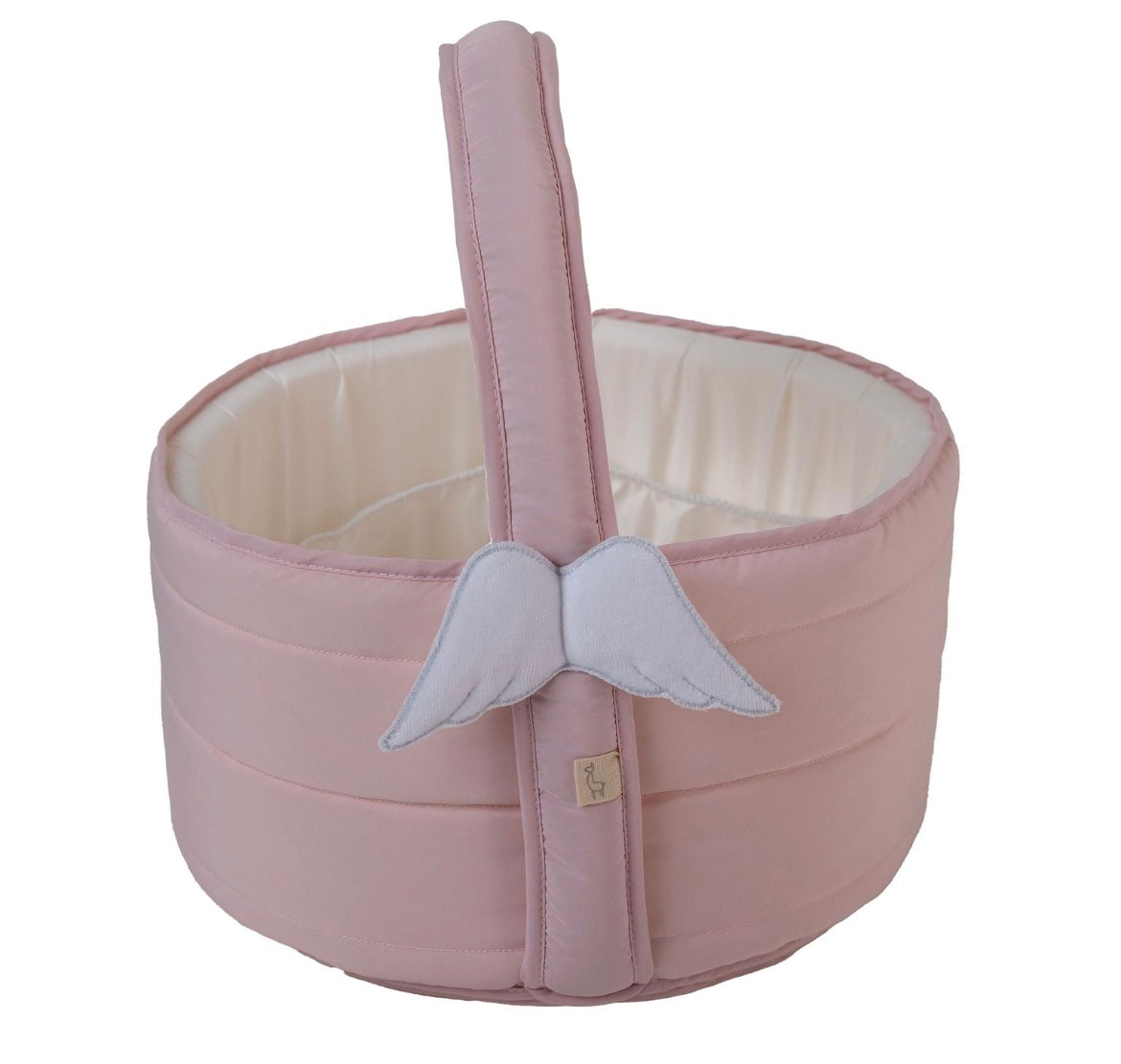 Baby Gi baby storage basket in pink (perfect for diaper/nappies/creams etc)