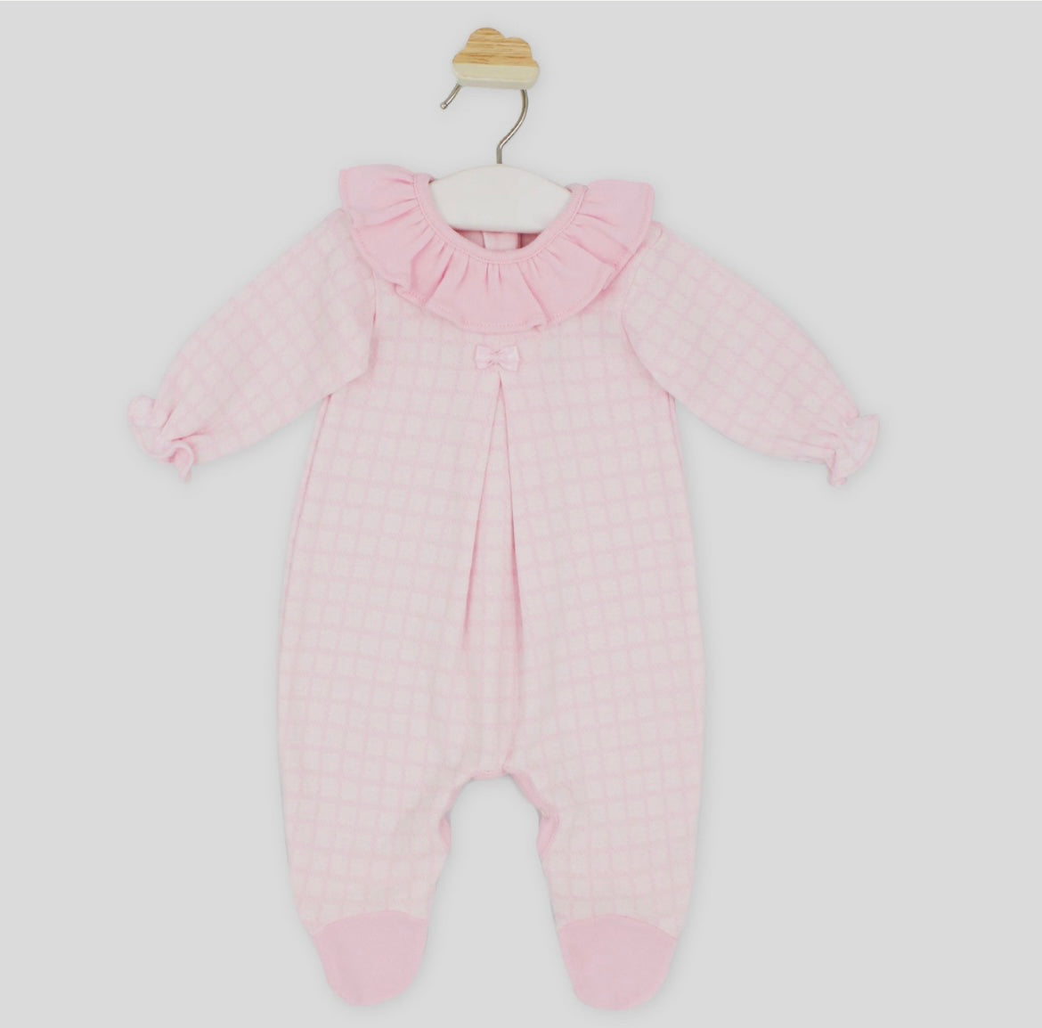 Rapife babygrow baby pink