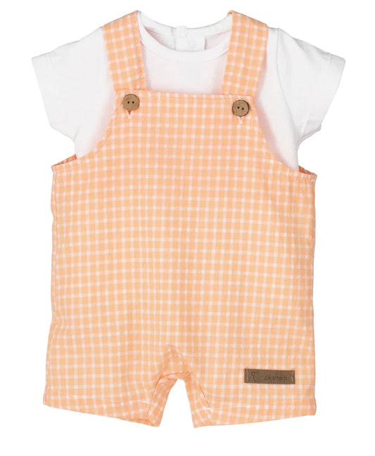 Calamaro boys dungarees set