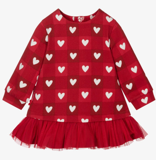 Agatha Ruiz de la Prada heart dress with tights