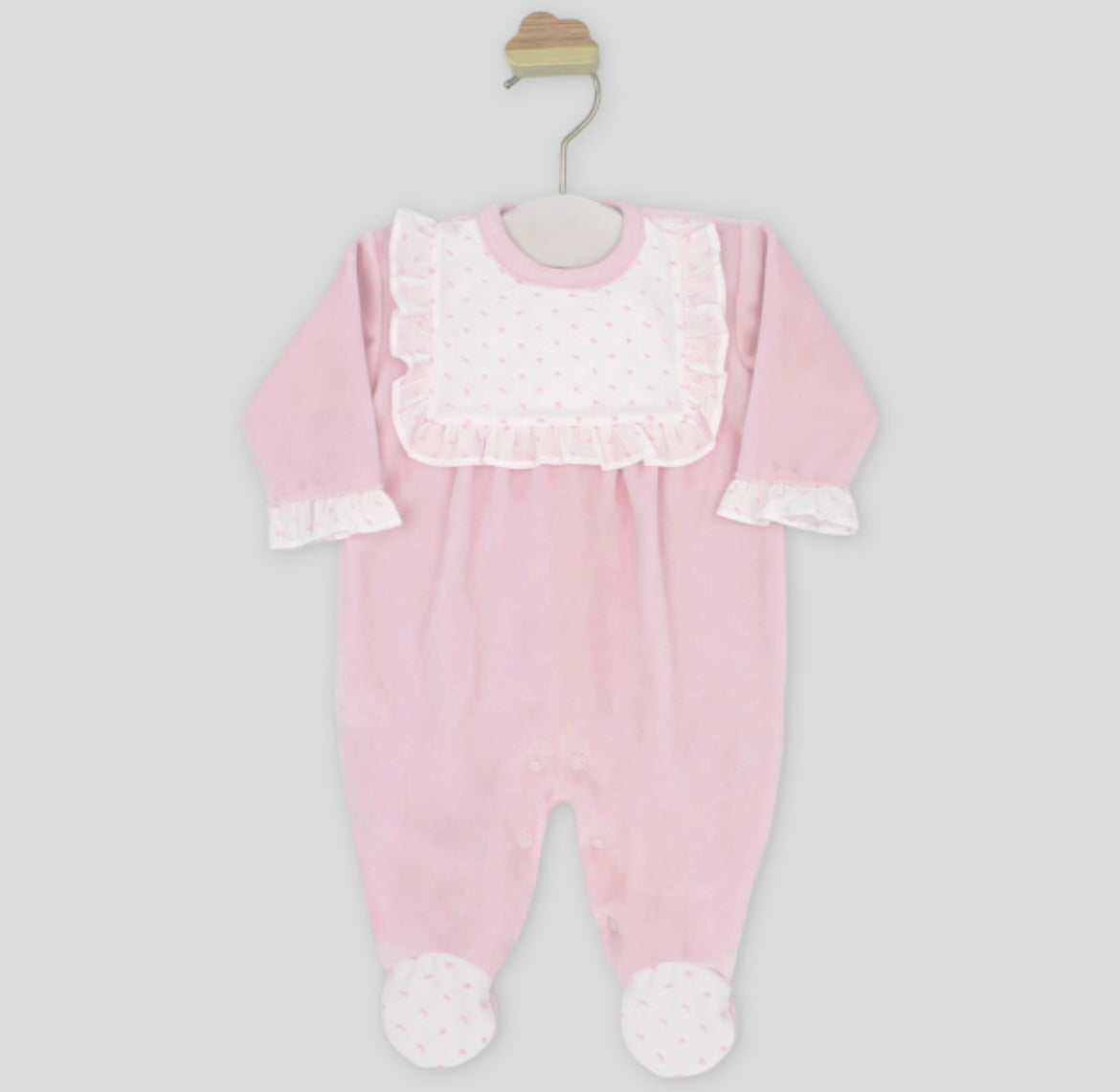 Rapife velour Babygrow