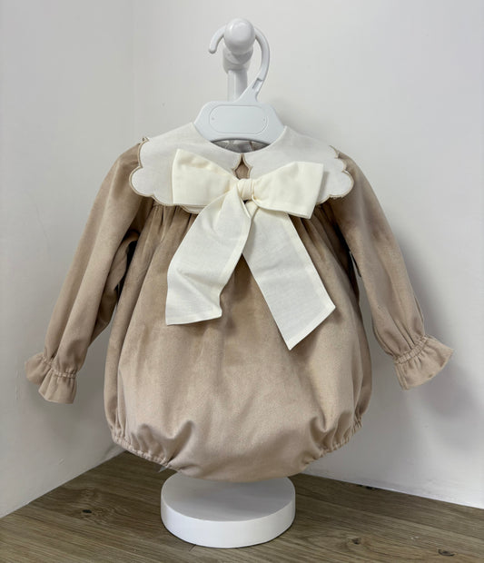 Fofettes Be Chic Champagne & Ivory romper