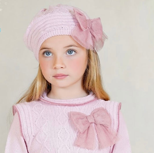 Rahigo Dusky pink/pink Beret