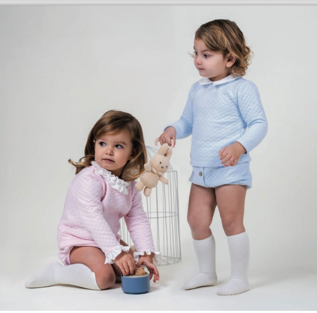 Calamaro jam pant set (baby blue)