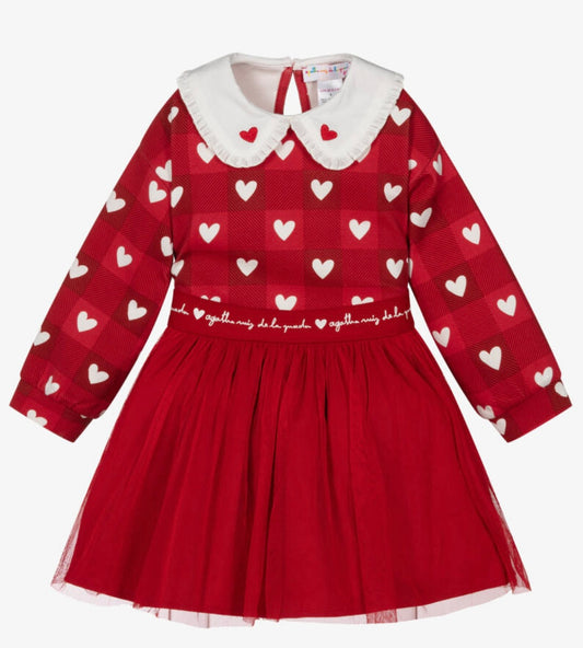 Agatha Ruiz de la Prada heart skirt set with tights
