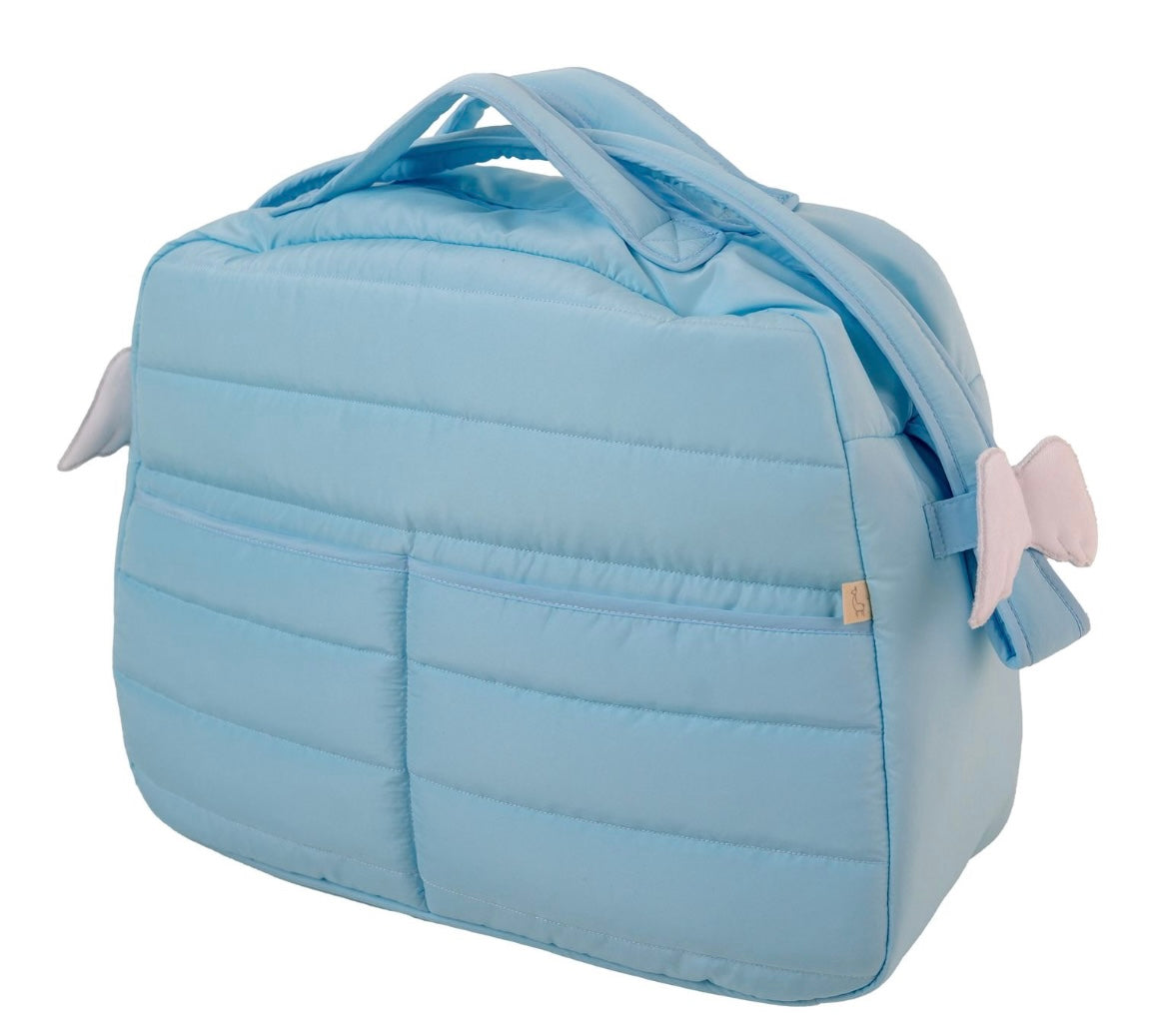 Baby Gi wings maternity/hospital bag in blue