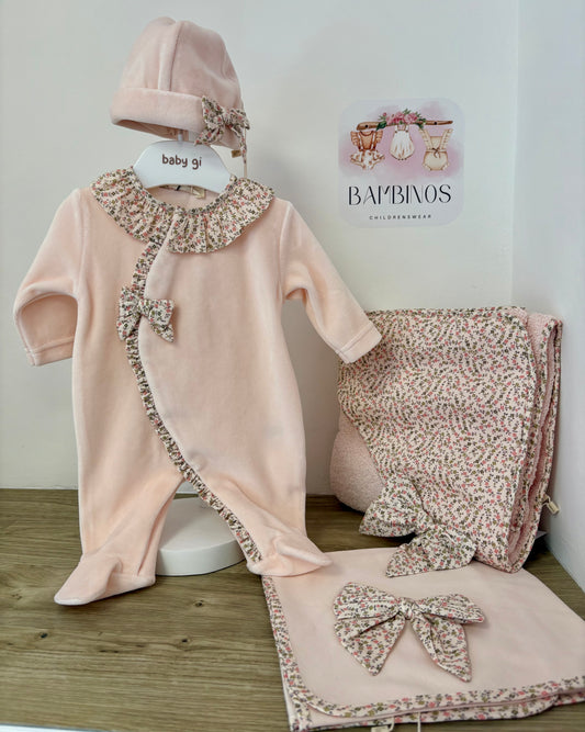 Baby Gi peach Babygrow only
