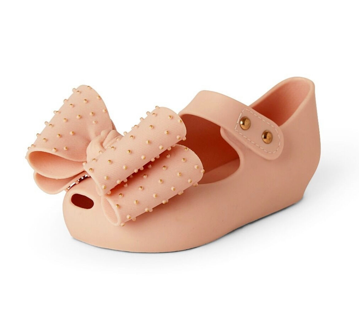 Infant girls jelly shoes (pink)