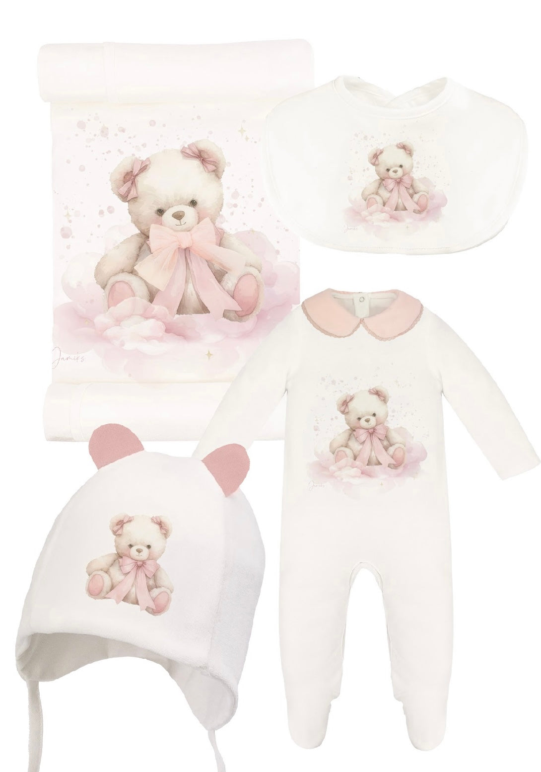 Jamiks A/W velour ”SOELI” complete set