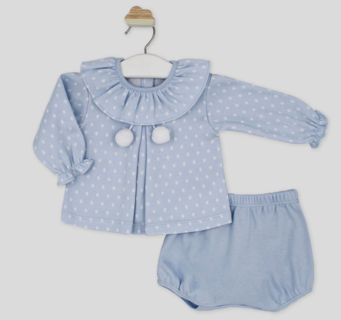 Rapife bloomer set in blue