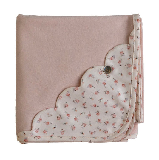 Baby Gi floral interlock blanket