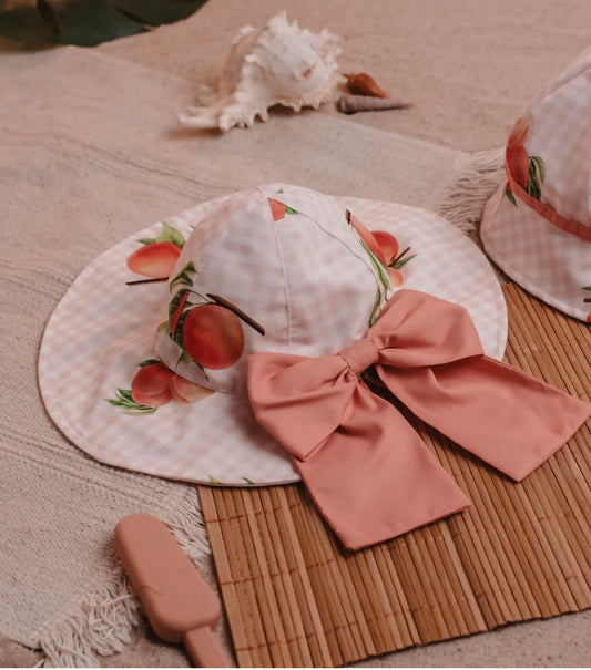 MEIA PATA SS25 GIRLS PEACHES SUN HAT