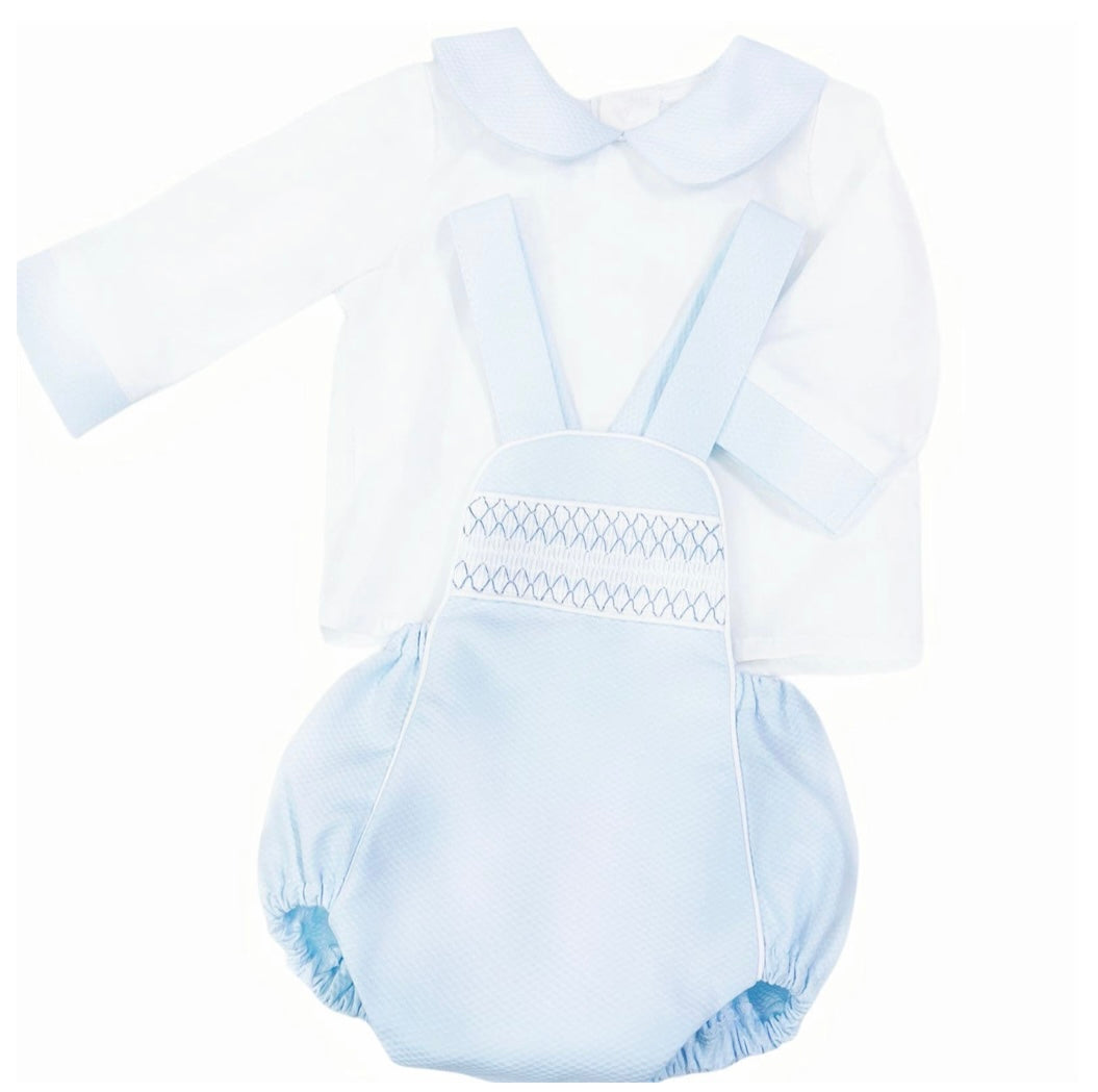 Wee me baby boys romper with shirt