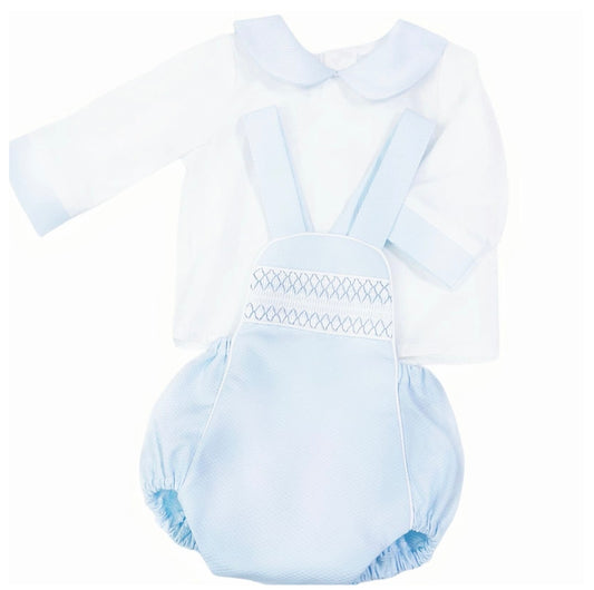 Wee me baby boys romper with shirt