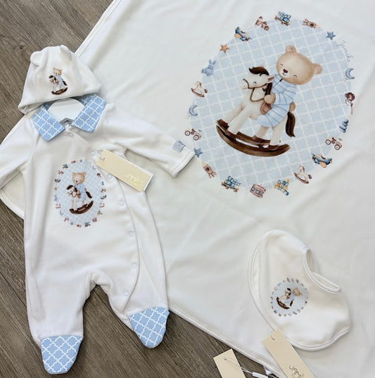 Jamiks A/W velour Babygrow only