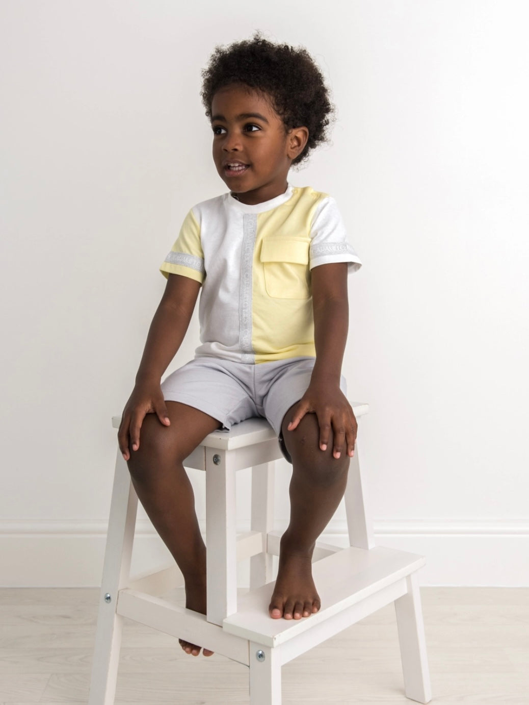 Caramelo kids two tone lemon set